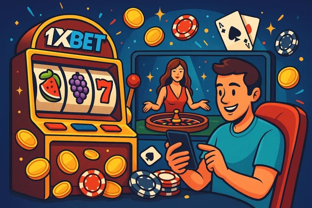 1xbet casino oyunları
