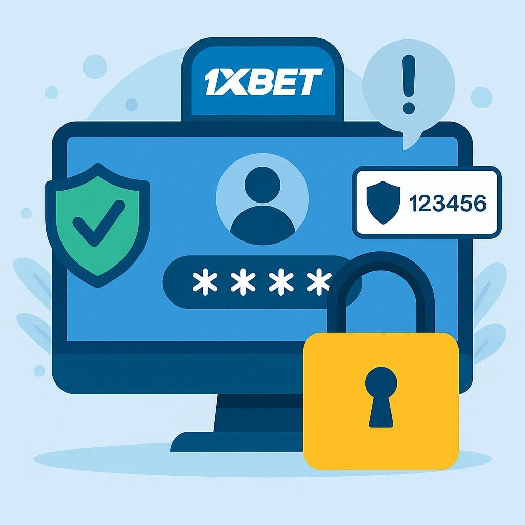 1xbet hesap güvenliği