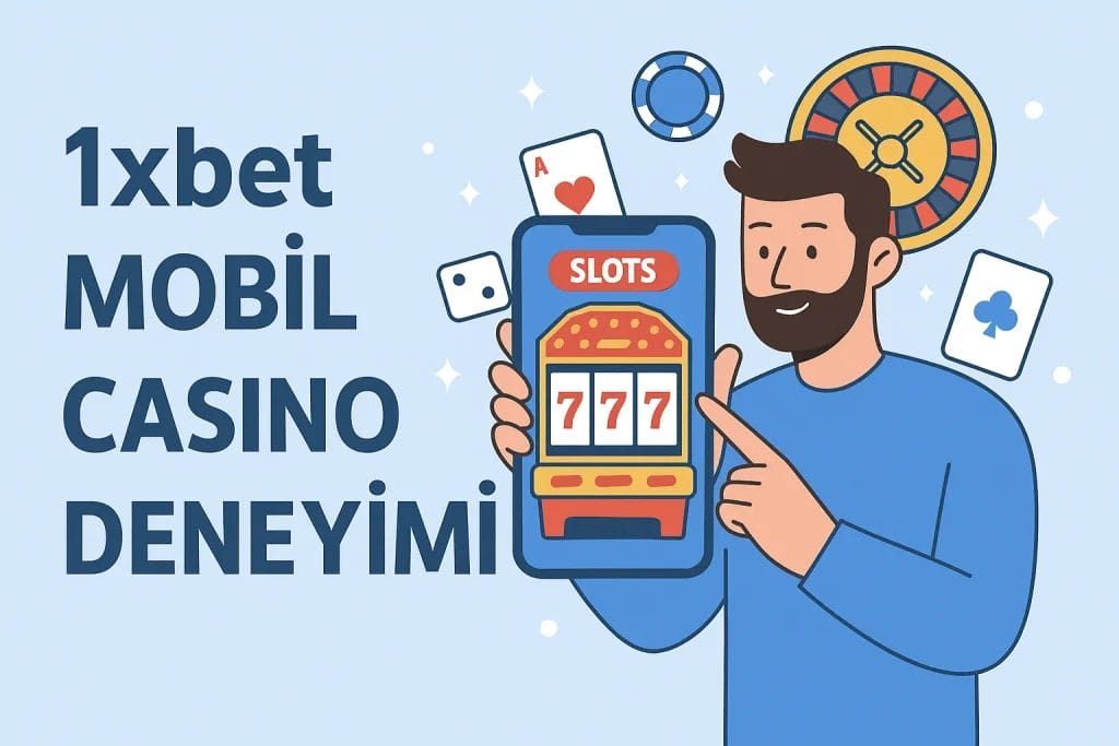 1xbet mobil casino deneyimi
